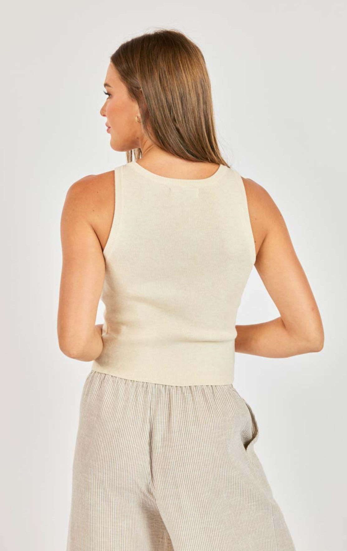 Alexis Boatneck Sweater Tank