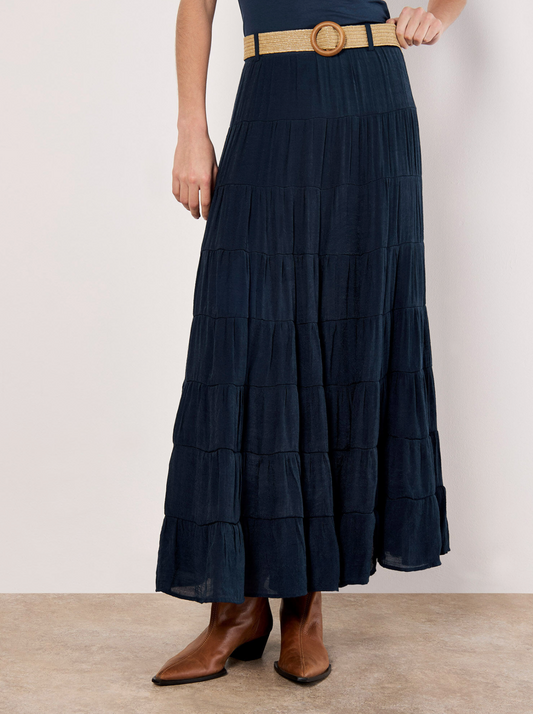Tiered Maxi Skirt