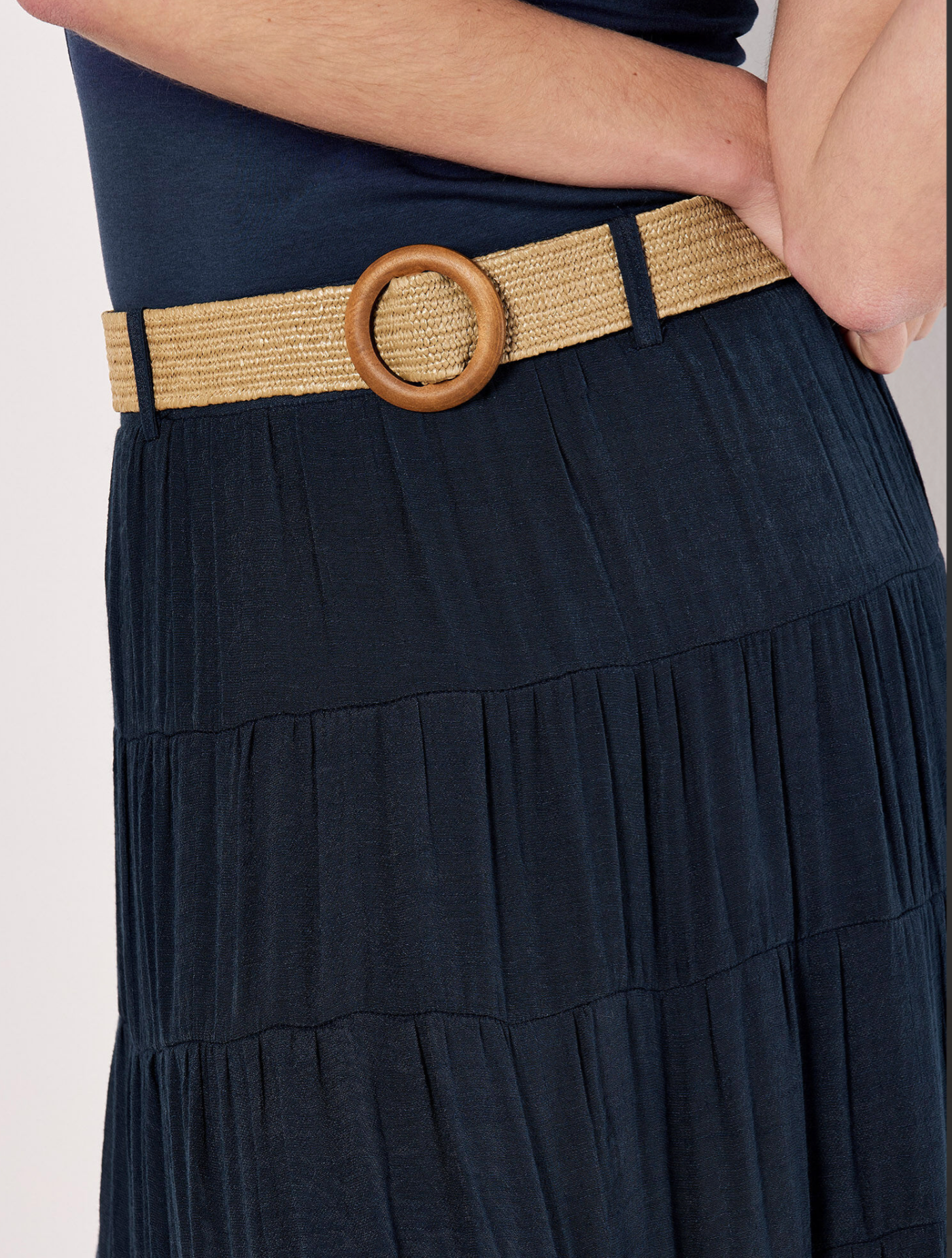 Tiered Maxi Skirt