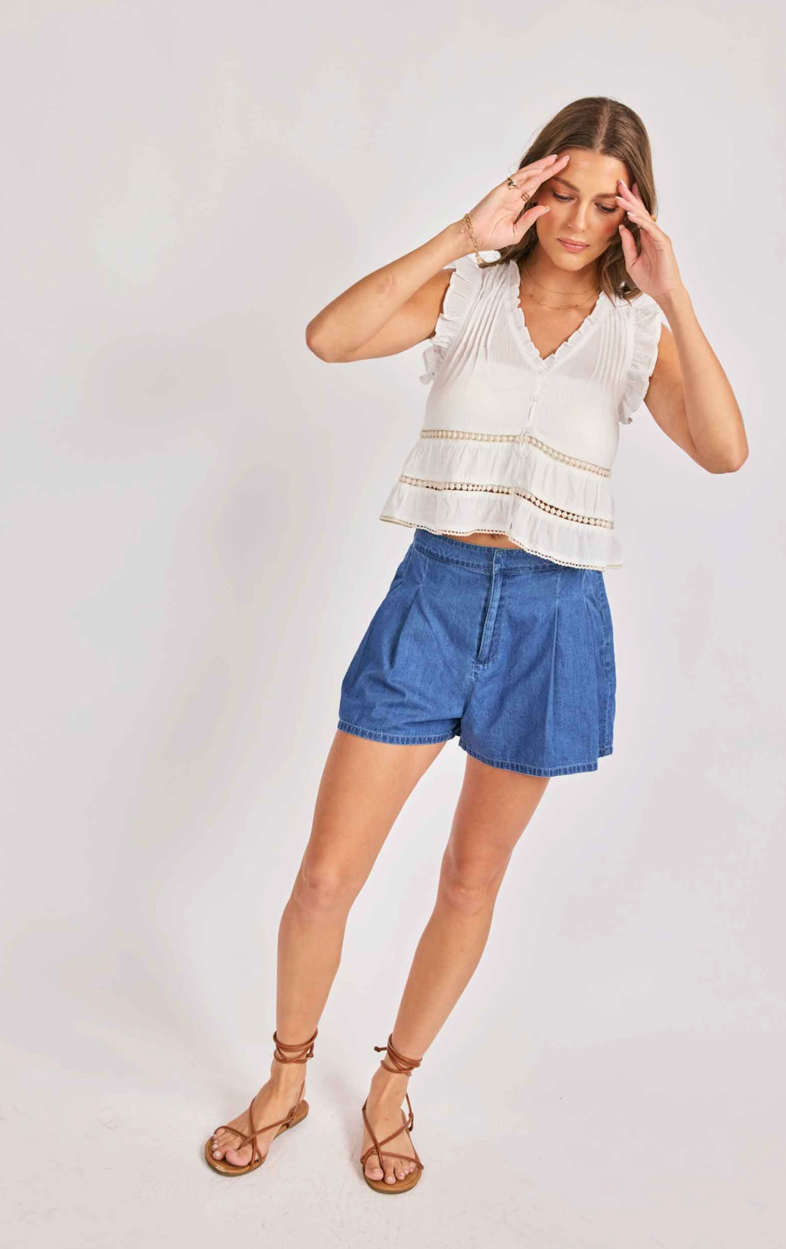 Rosabelle Ruffle Top