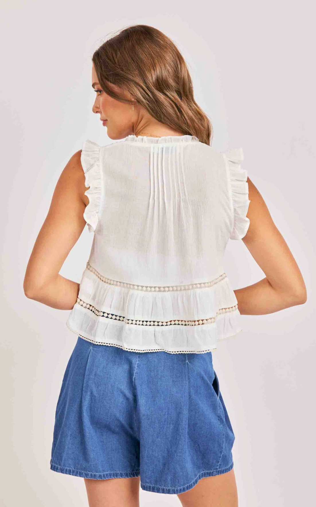 Rosabelle Ruffle Top