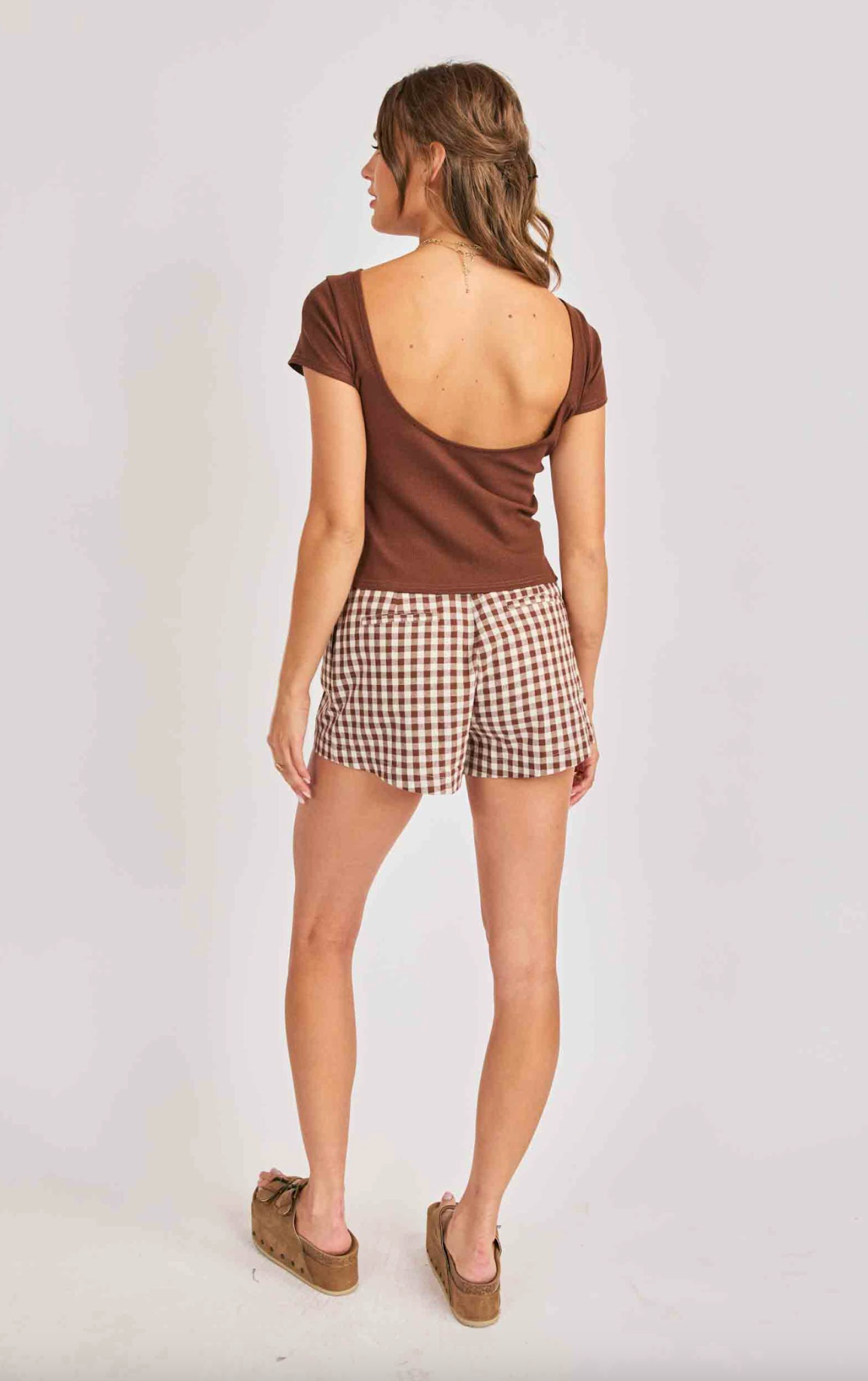 Ruby Knit Top (Brown)