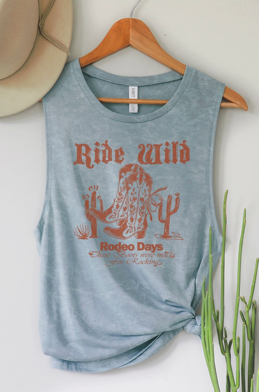 Rodeo Days Graphic Tank Top