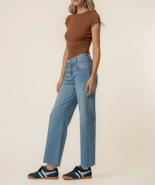 Charlotte High Rise Wide Leg  (Unfazed Wash)
