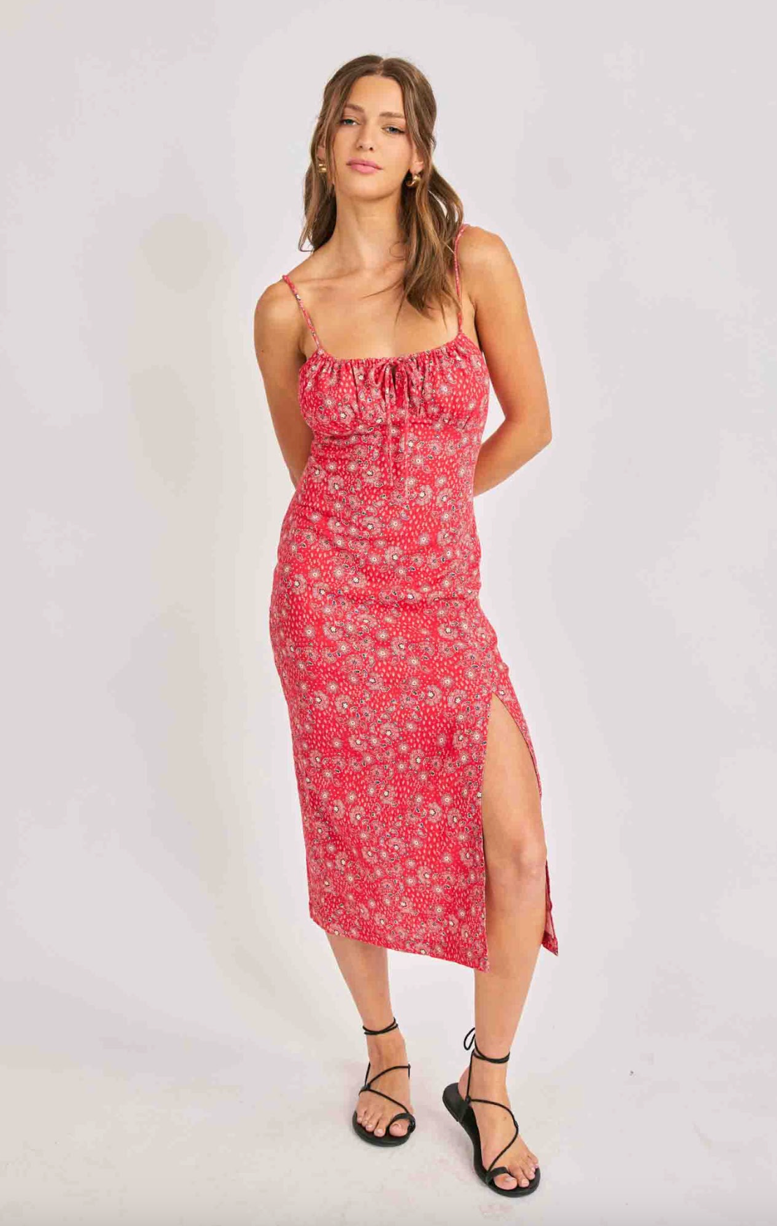 FireCracker Midi Dress