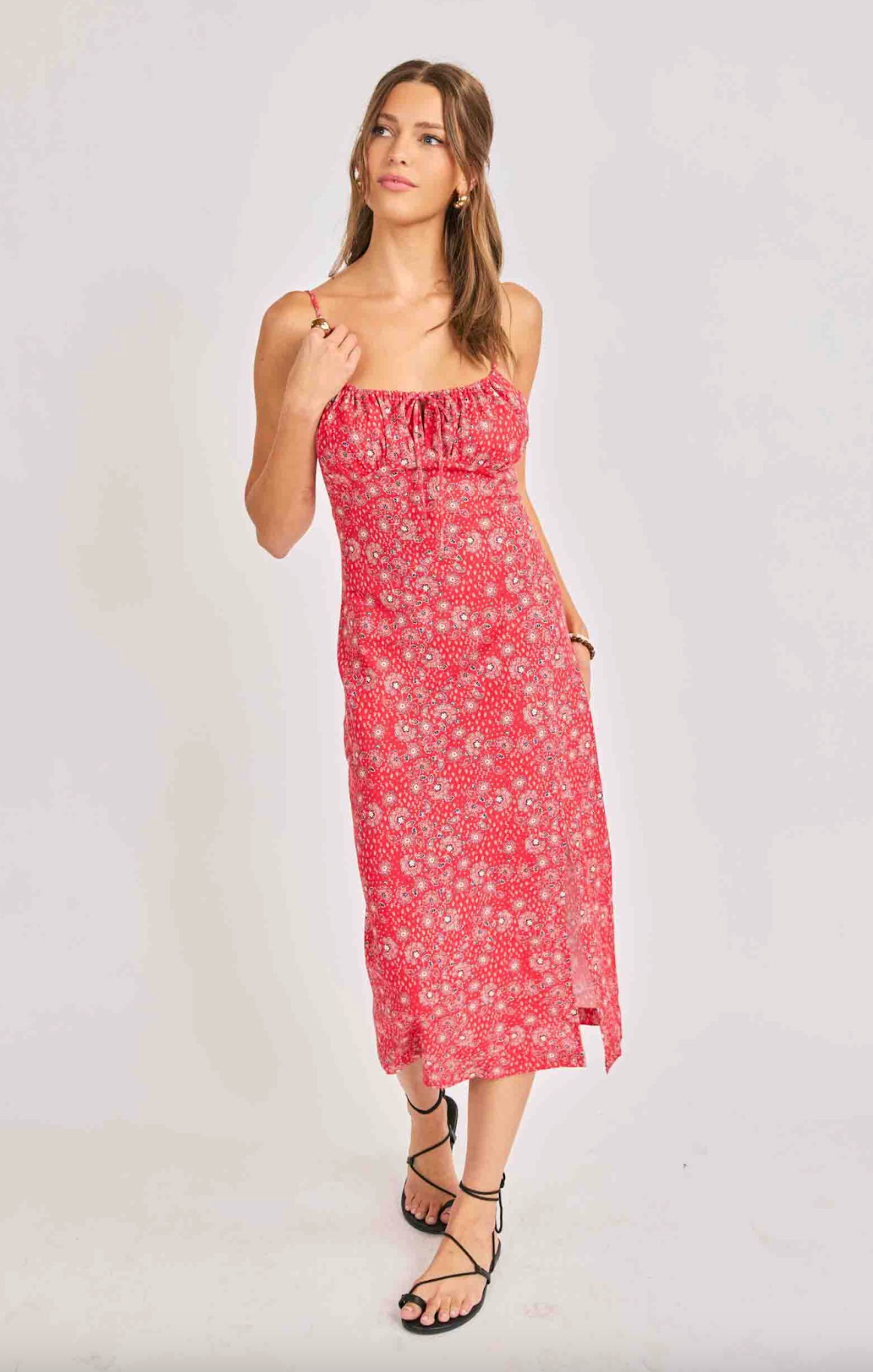 FireCracker Midi Dress