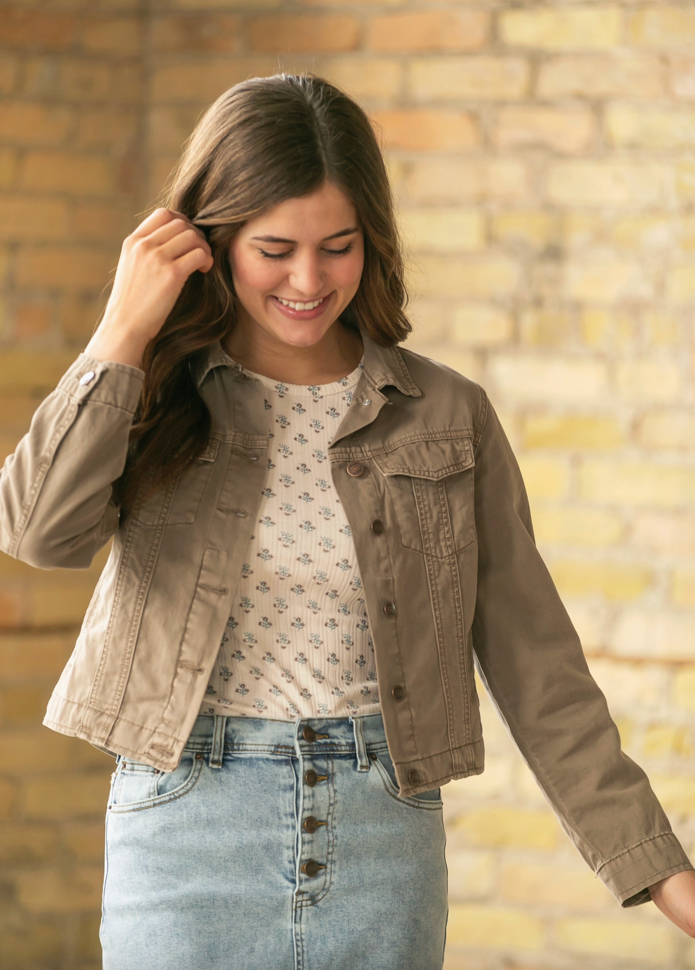 Shea Lightweight Denim Jacket
