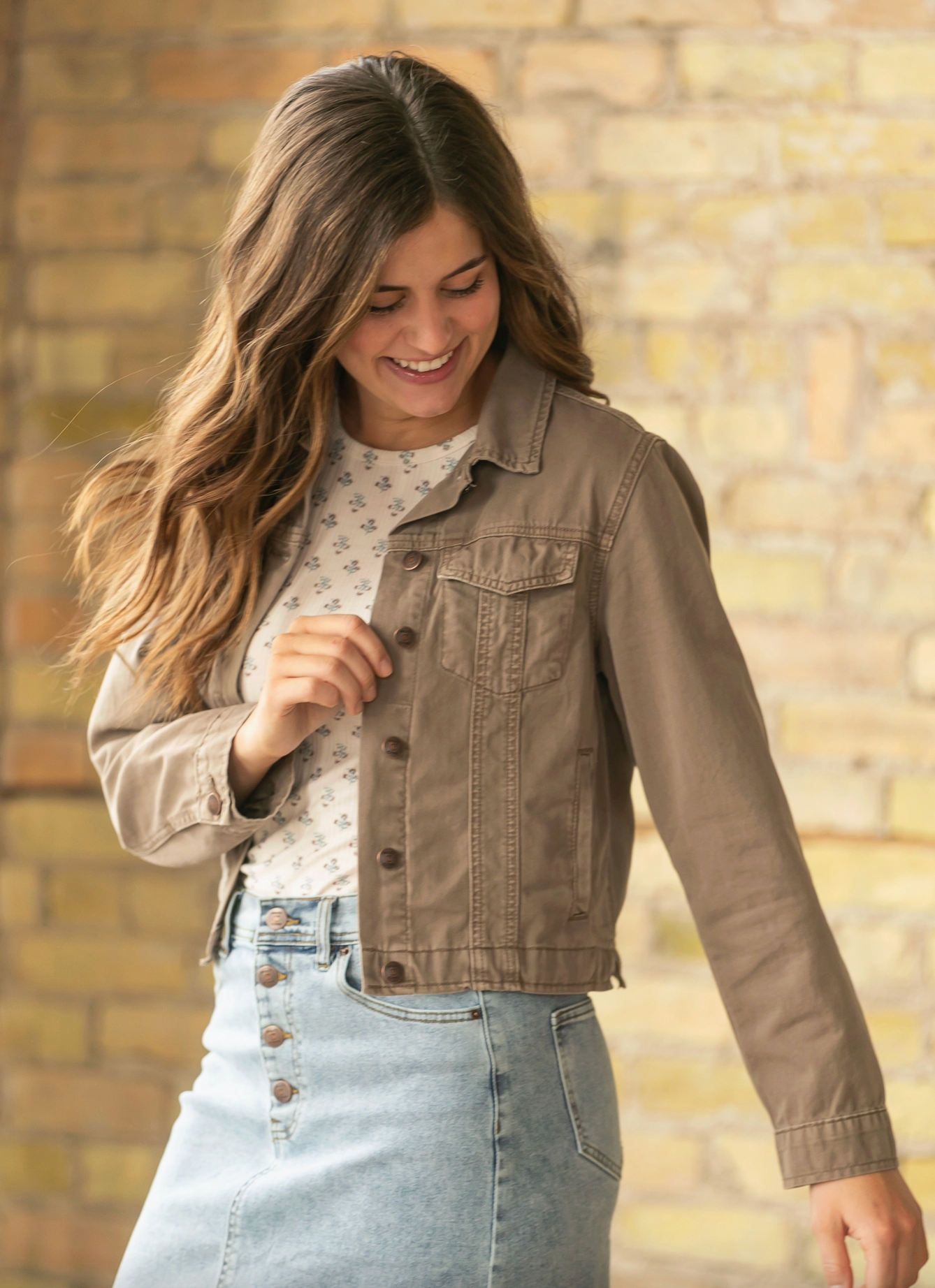 Shea Lightweight Denim Jacket
