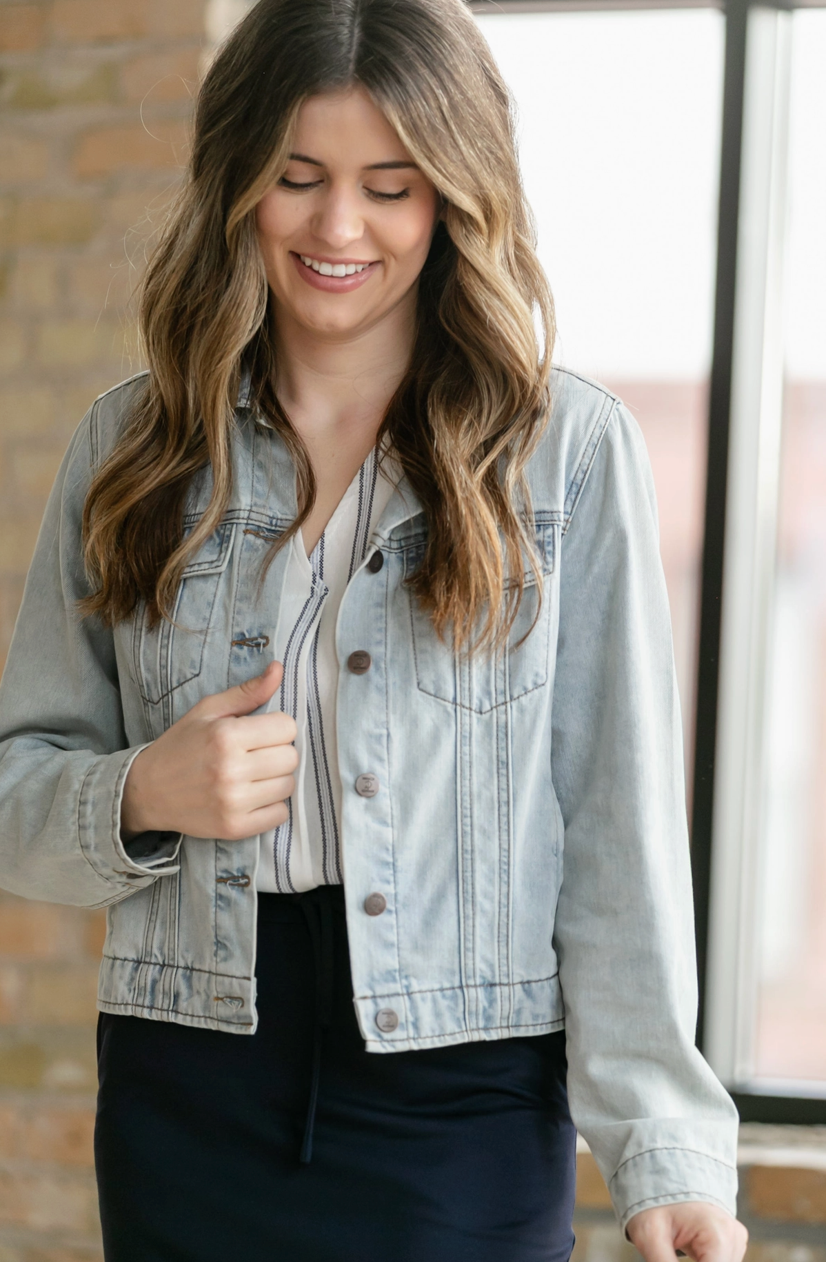 Shea Lightweight Denim Jacket