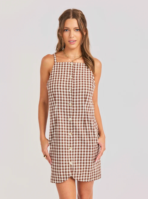 Mustang Gingham Dress