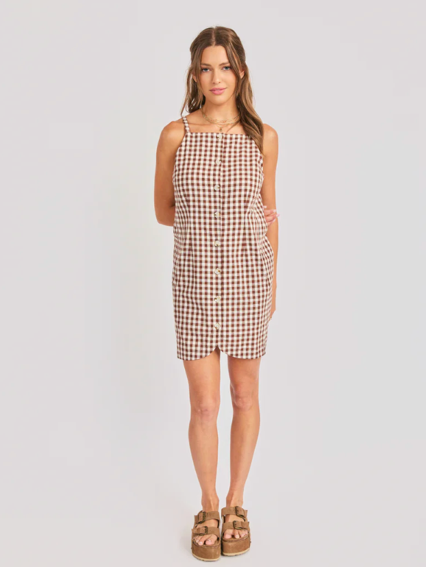 Mustang Gingham Dress