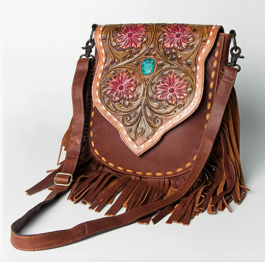 Crossbody Genuine Western Leather Women Bag