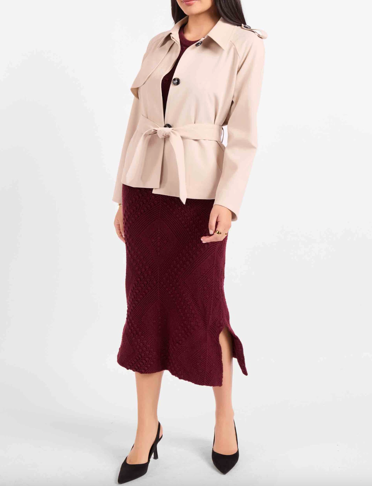 Market Morning Trench Jacket