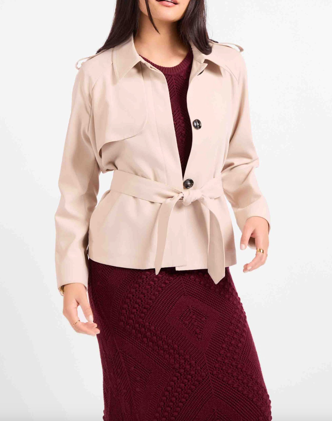 Market Morning Trench Jacket