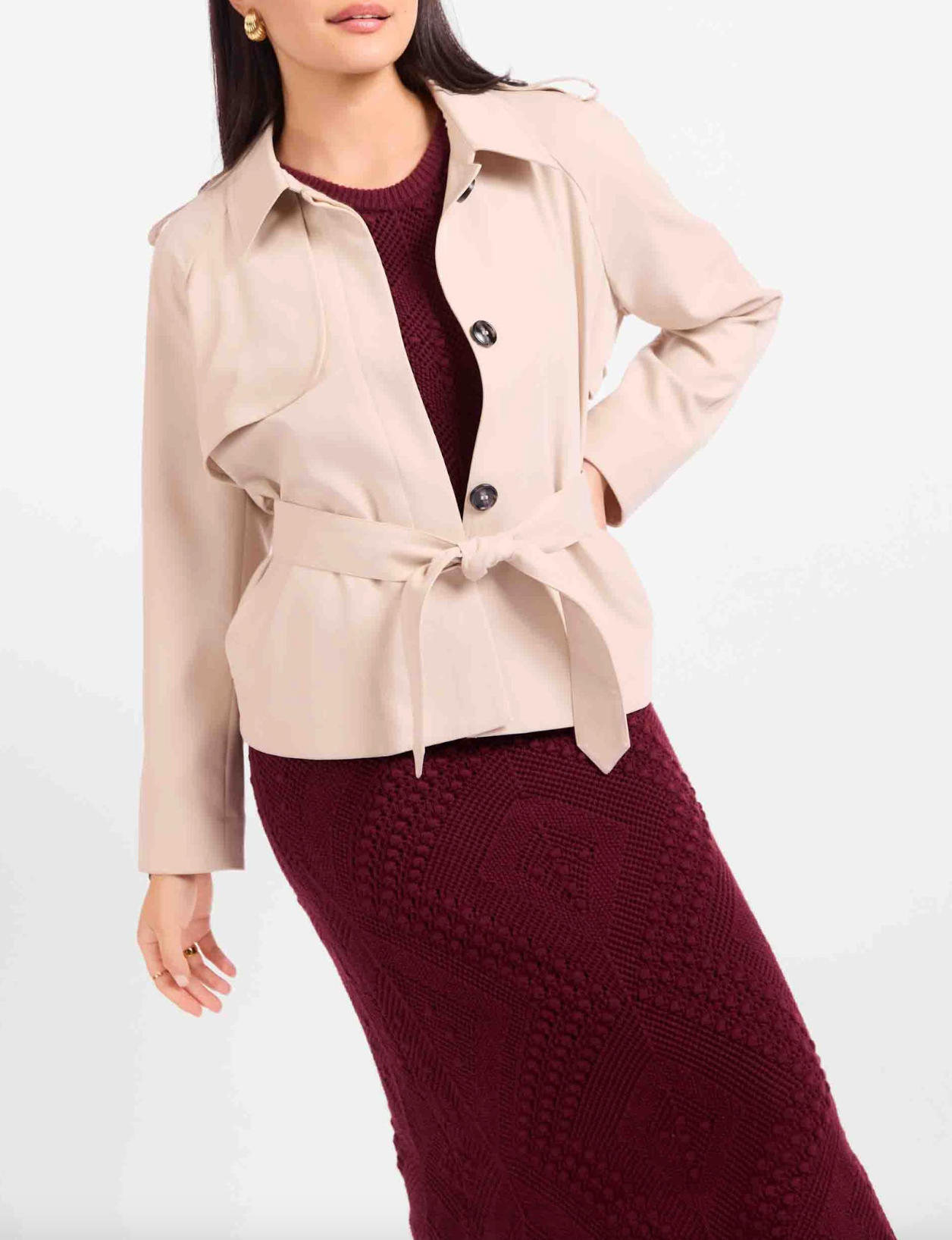 Market Morning Trench Jacket