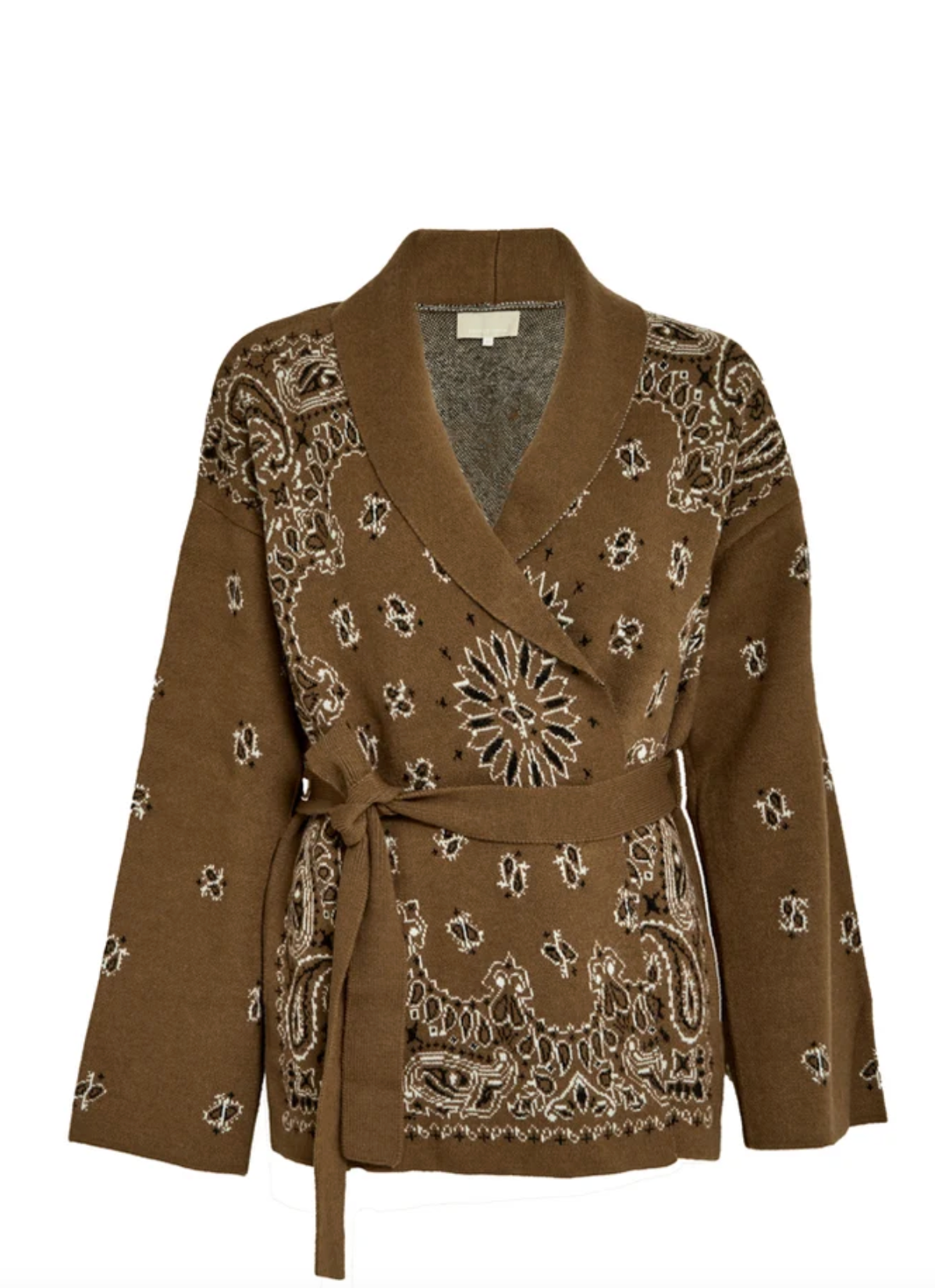 Shannie Cardigan - Toffee Jacquard
