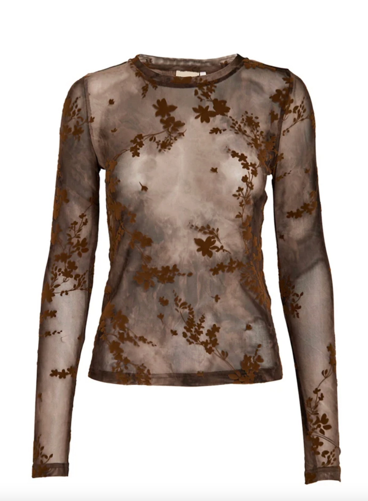 Safia Top - Toffee Print