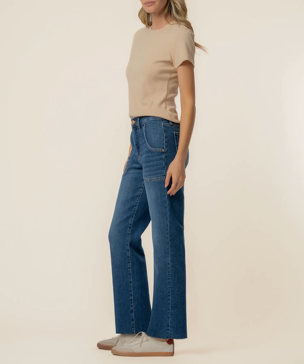Avery High Rise Straight Leg (Fortune)
