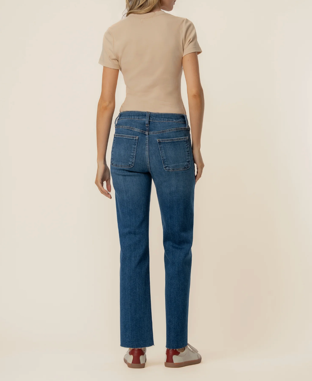 Avery High Rise Straight Leg (Fortune)