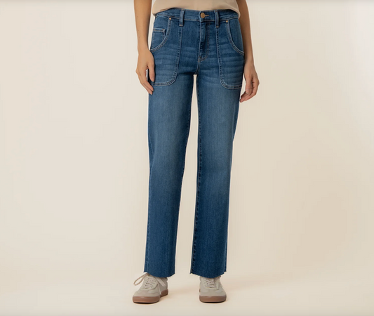 Avery High Rise Straight Leg (Fortune)
