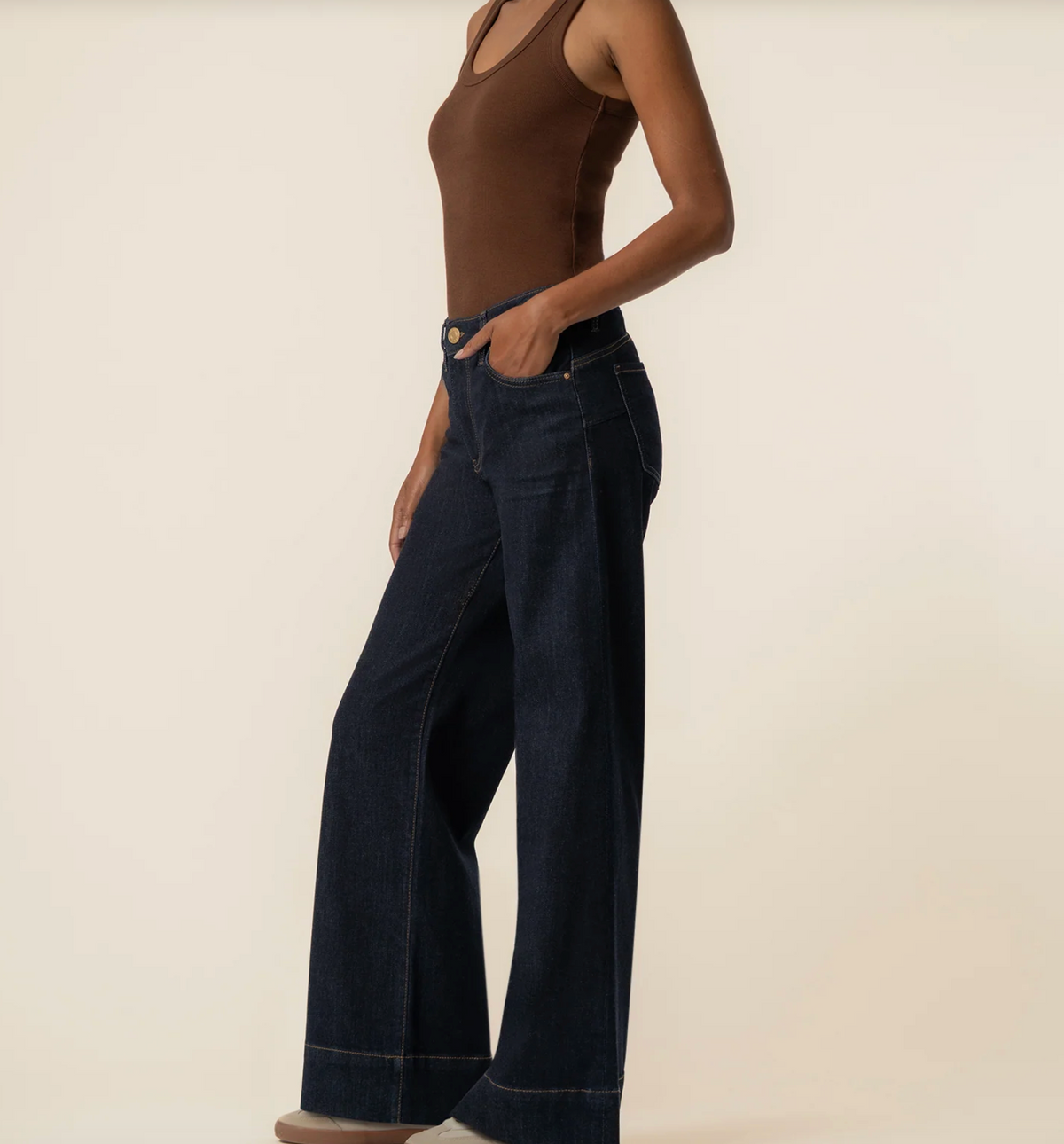Maya High Rise Wide Leg (Amaze)