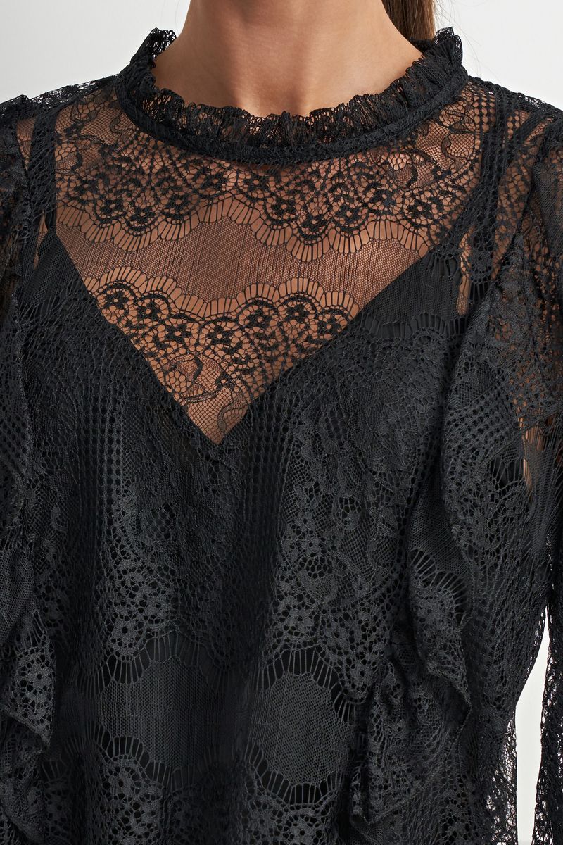 Lace Long sleeve Blouse