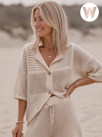Tyler Cardigan - Ecru