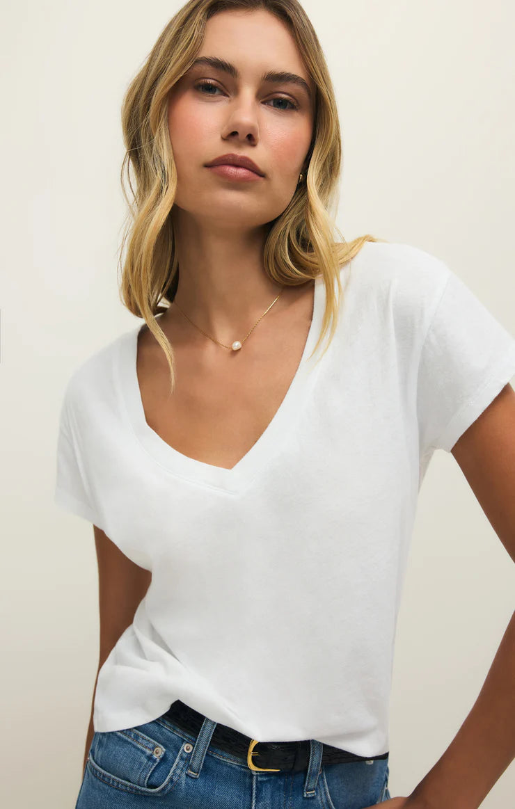 Modern Jersey V-Neck Tee
