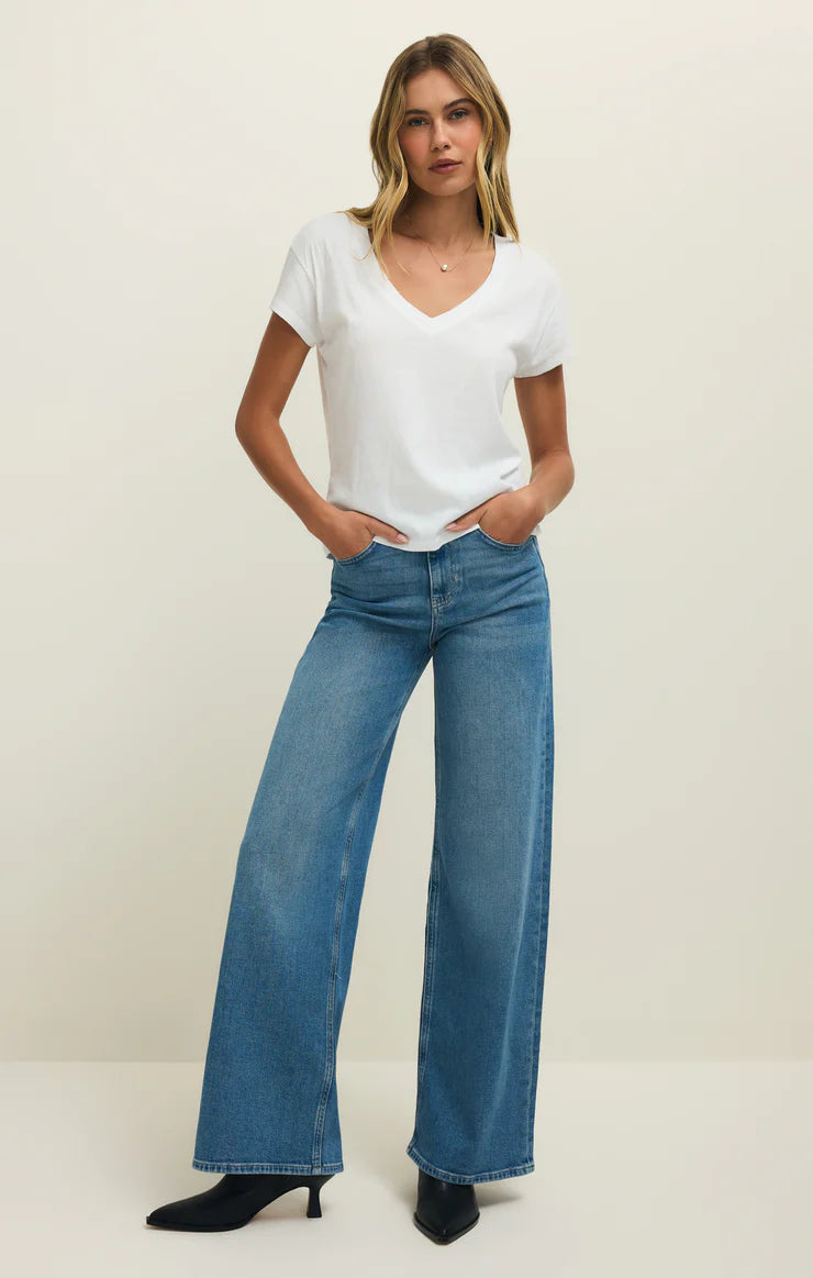 Modern Jersey V-Neck Tee