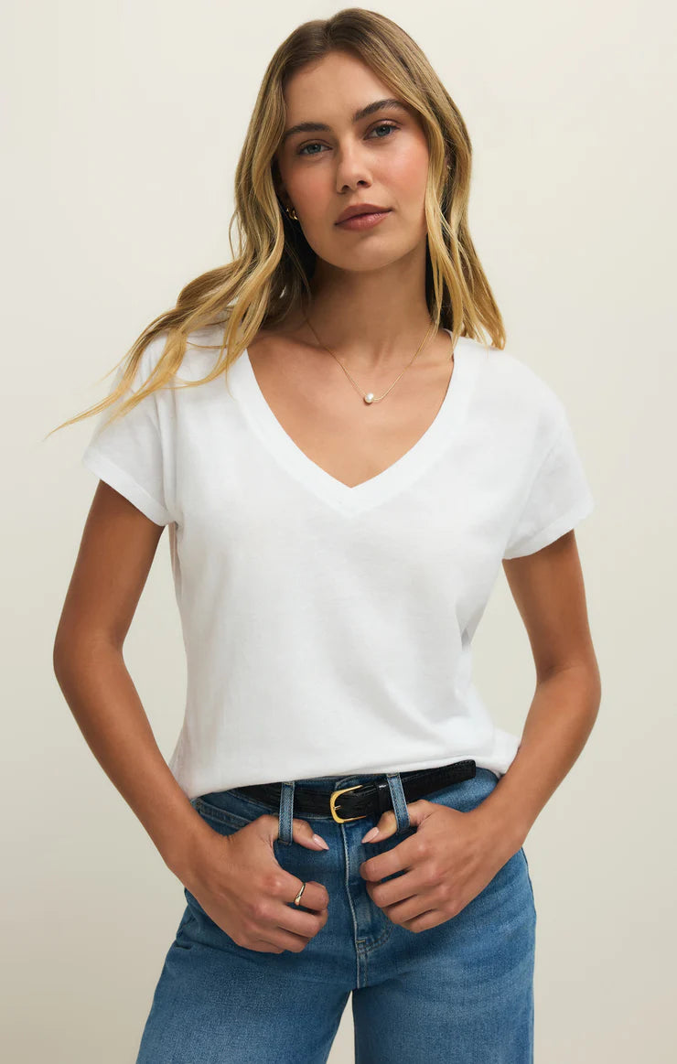 Modern Jersey V-Neck Tee