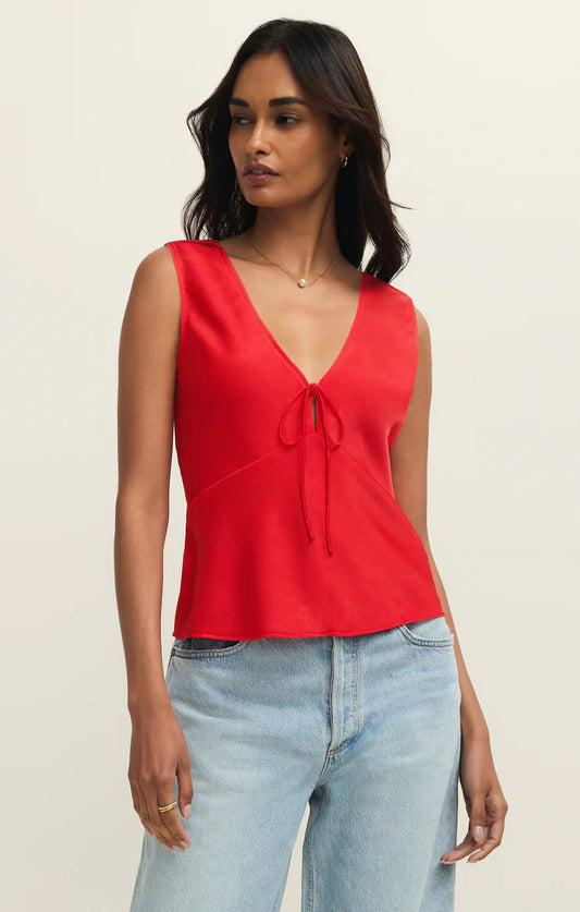 Luana Luxe Satin Top