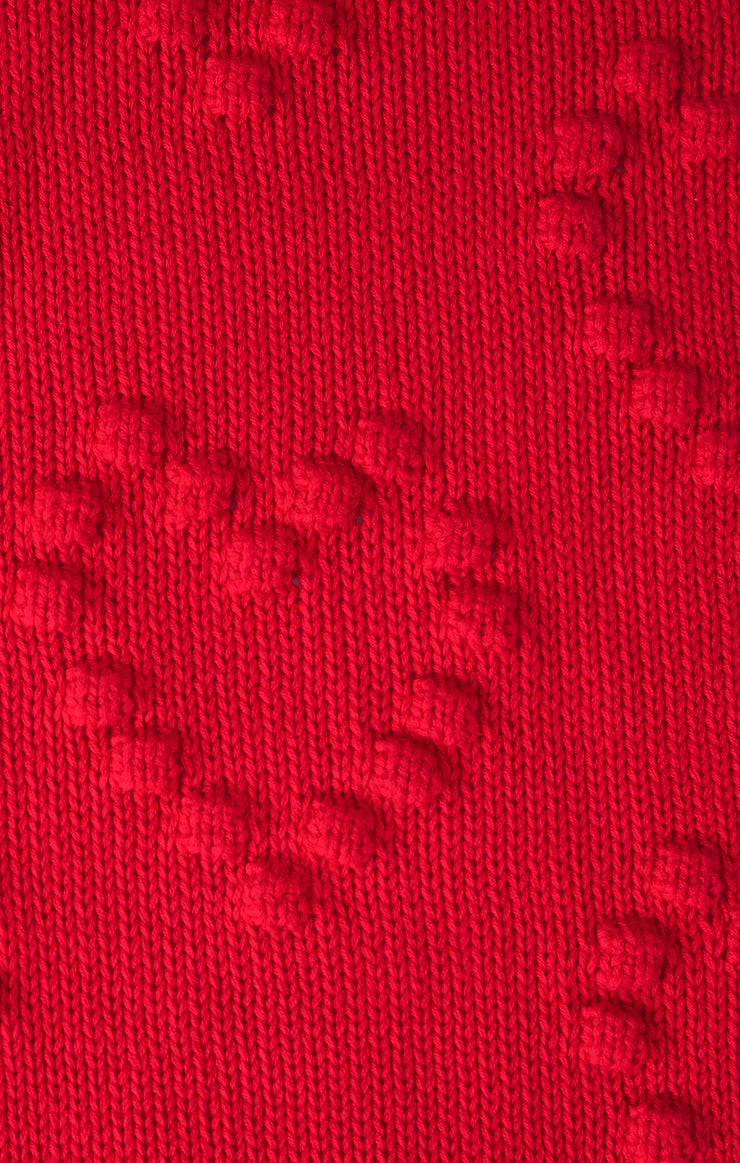 Hearts Embroidered Cardigan