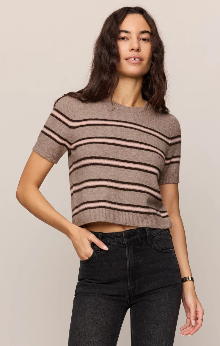 Gatewood Stripe Sweater Tee
