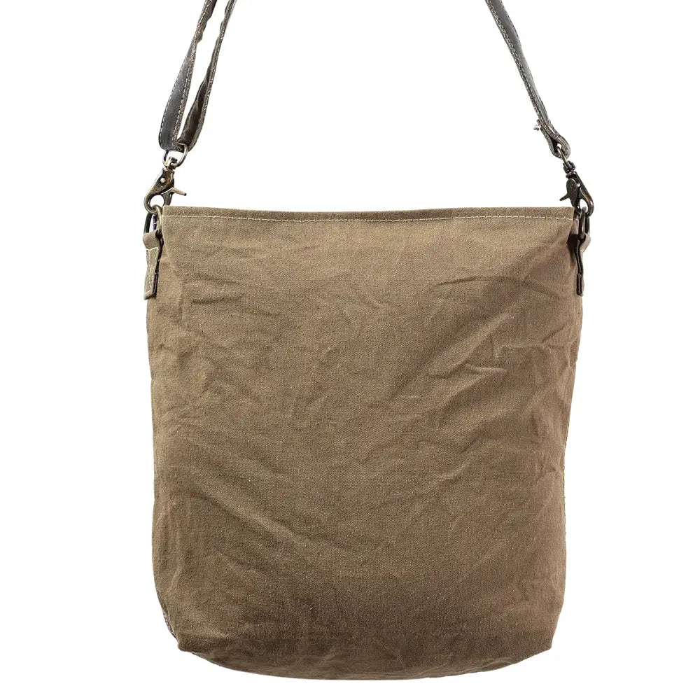 Messenger Upcycled Canvas Ladies Bag