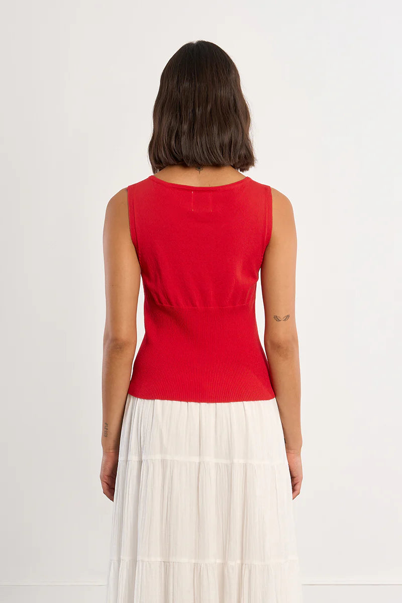 Knitted tank top