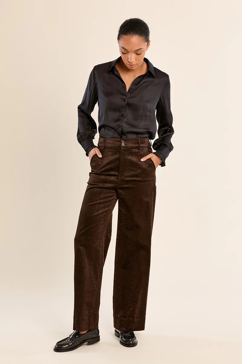 Animal Print Trousers