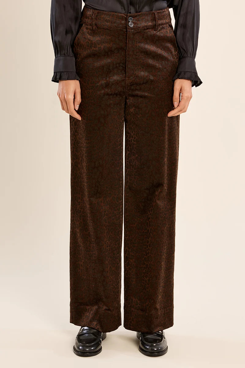 Animal Print Trousers