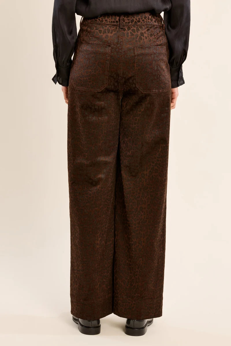 Animal Print Trousers