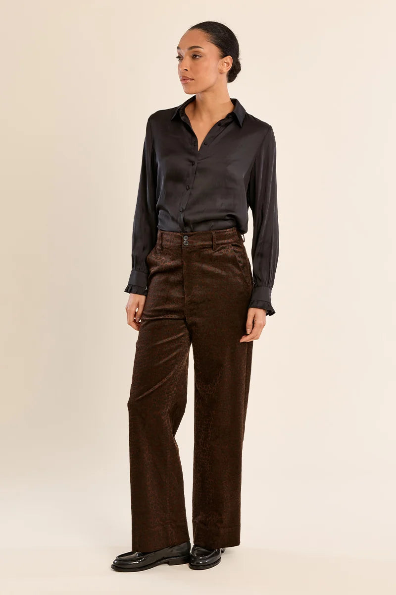 Animal Print Trousers
