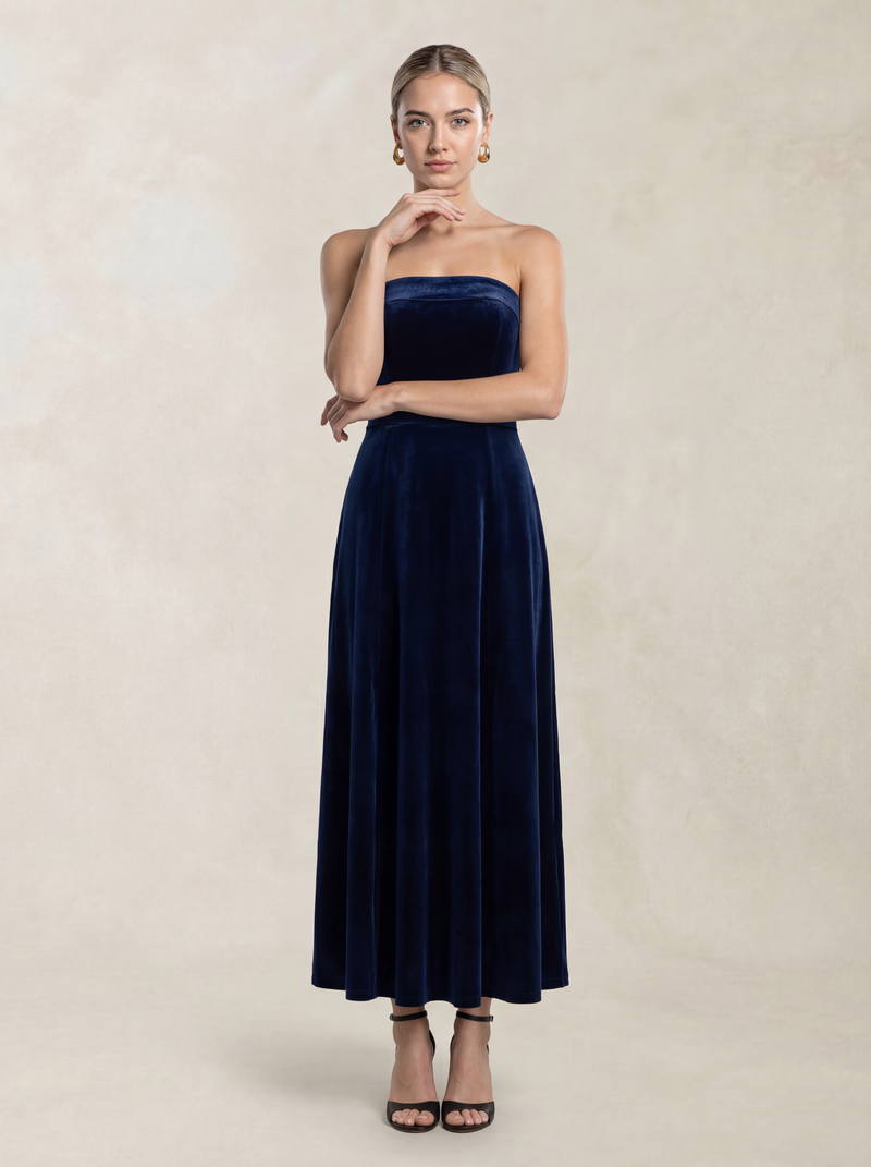 Blizzard Dress (Navy)