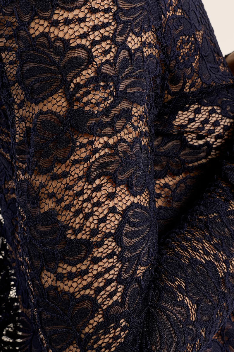 Lace undershirt - Navy