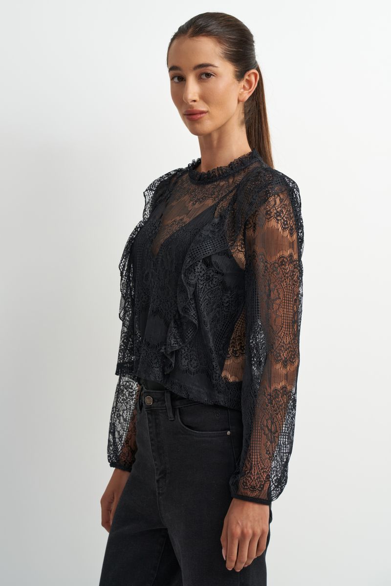 Lace Long sleeve Blouse