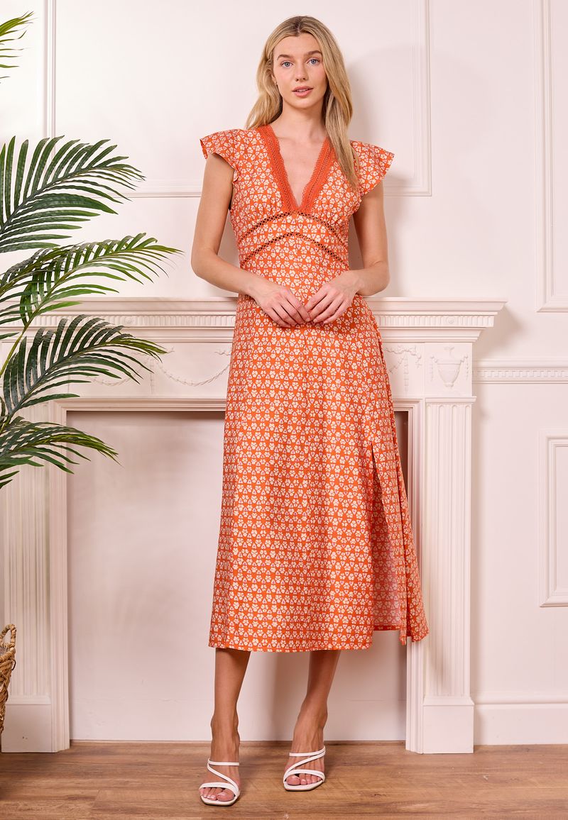 Benidorm Dress (Orange)