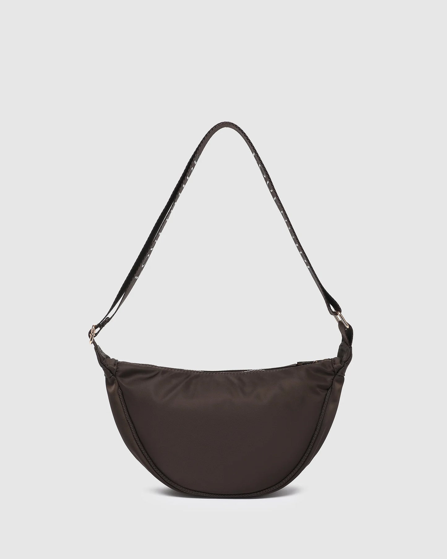 Sylvia Nylon Sling Bag (Chocolate)