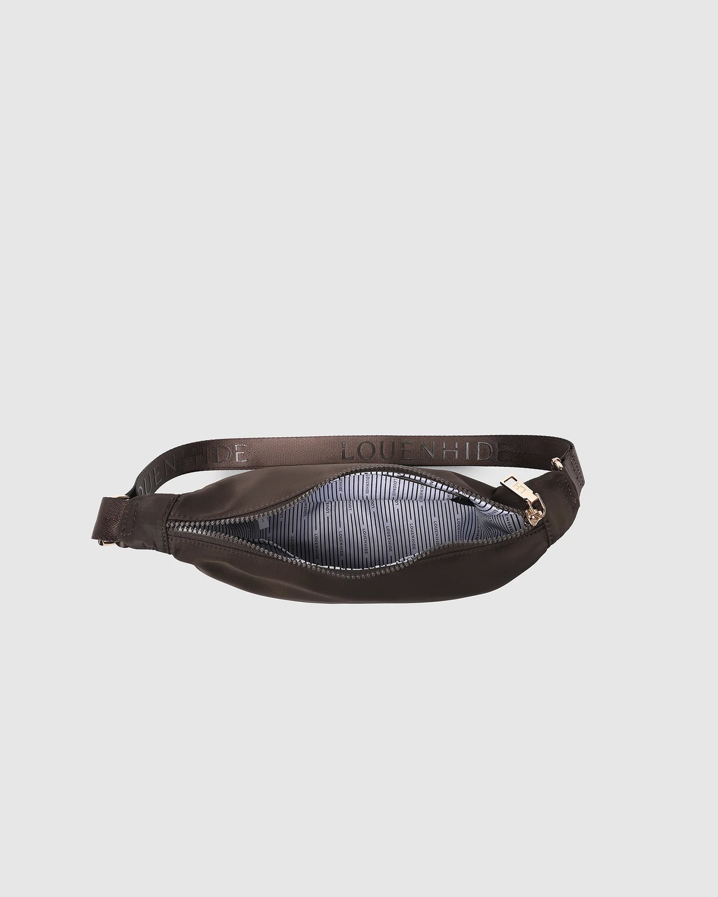 Sylvia Nylon Sling Bag (Chocolate)