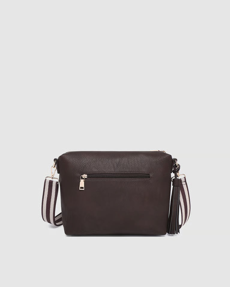 Daisy Stripe Crossbody Bag