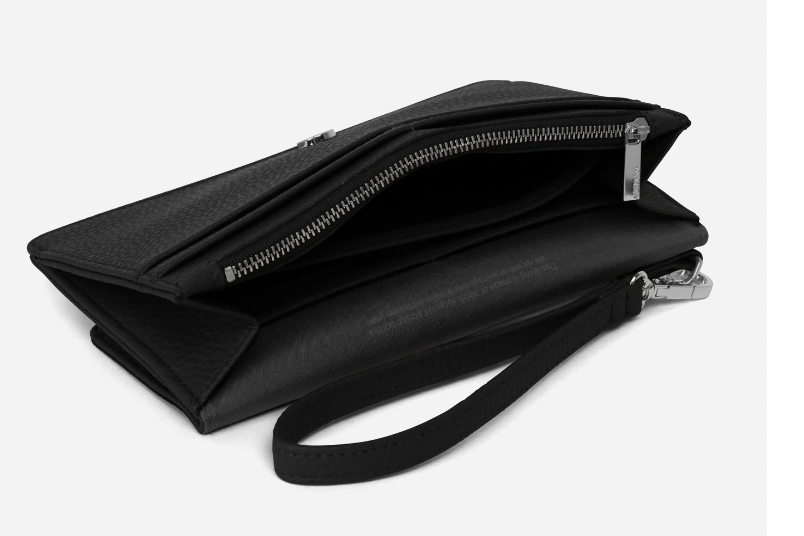 CLOE VEGAN WRISTLET WALLET - PURITY