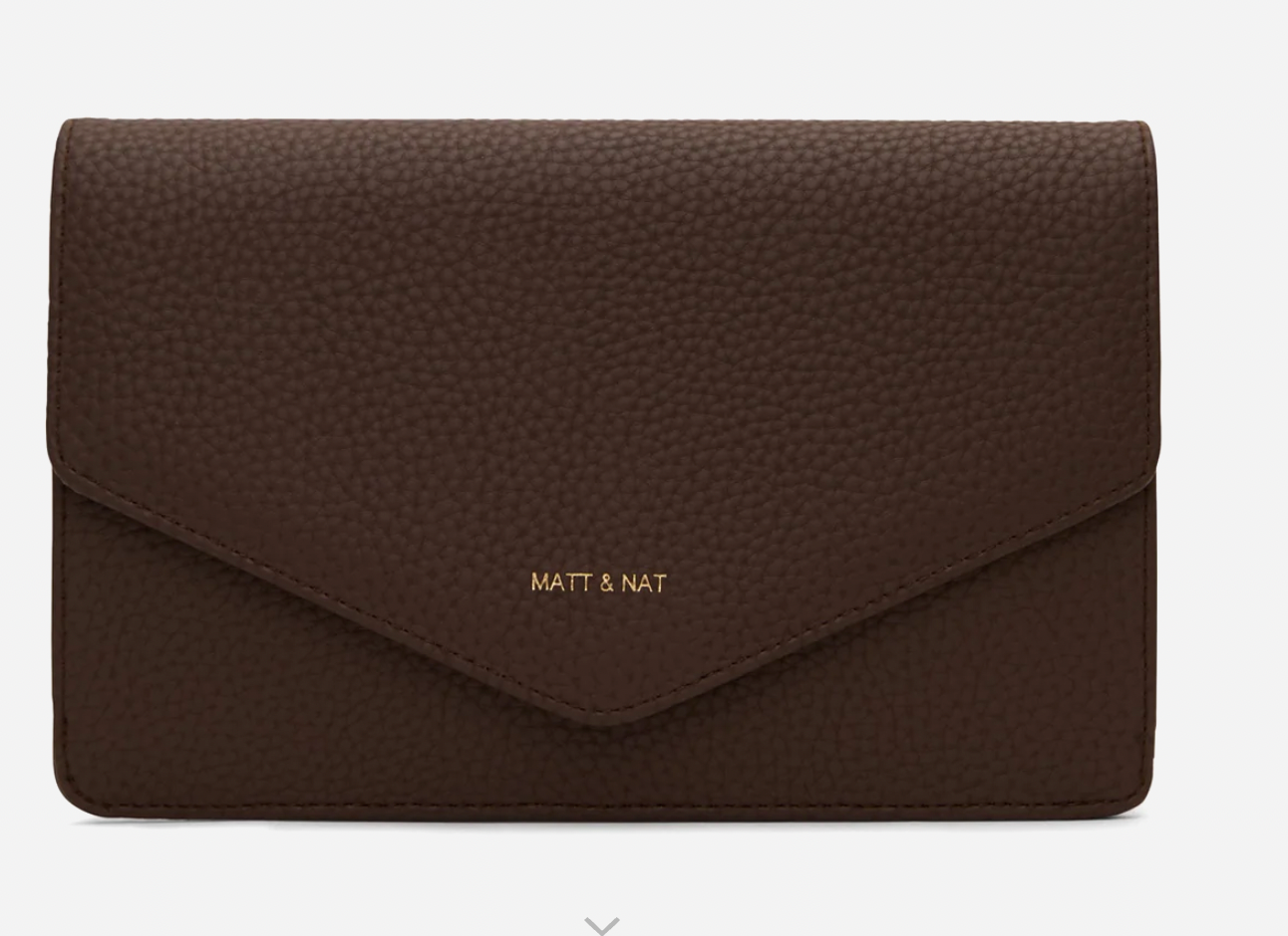 CLOE VEGAN WRISTLET WALLET - PURITY